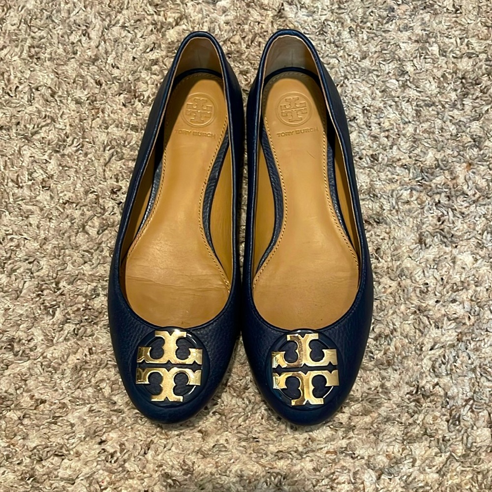 Tory Burch Leather Ballet Flats